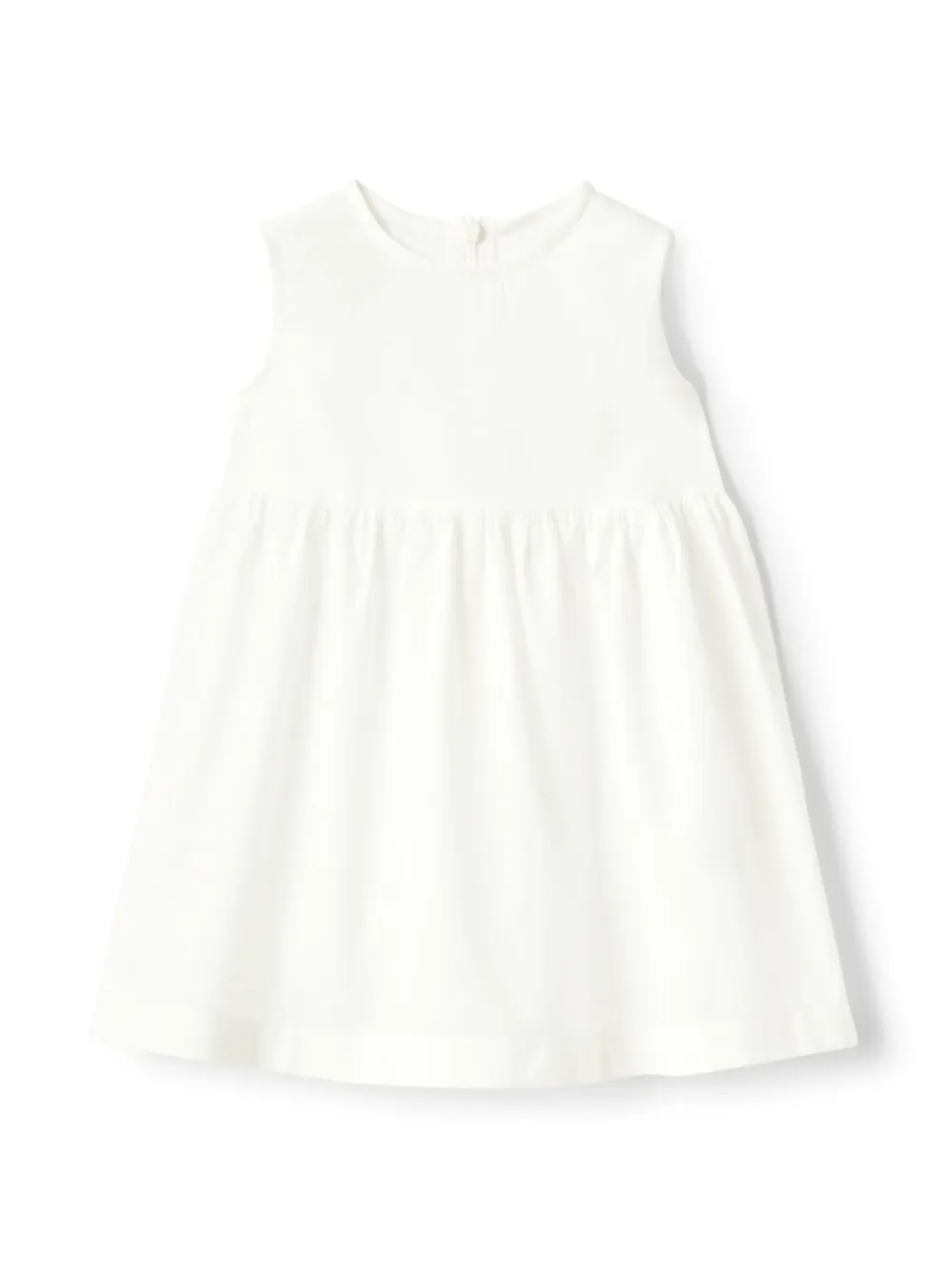 Il Gufo Jurk met strikdetail Wit