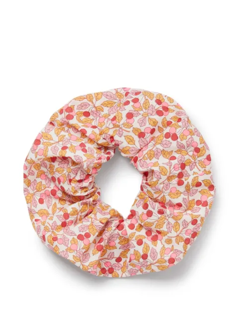 Il Gufo leaves-print scrunchie