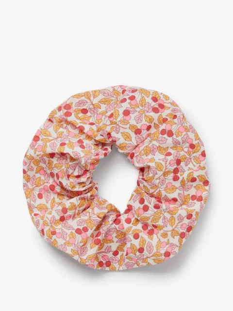 Il Gufo leaves-print scrunchie