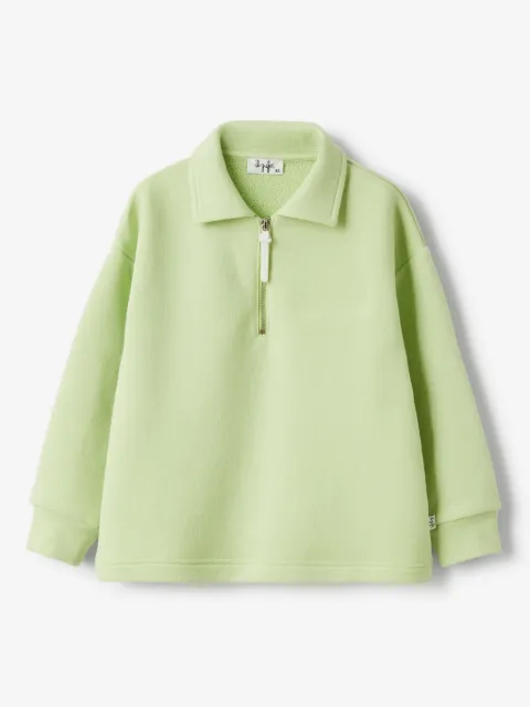 Il Gufo half zip sweater