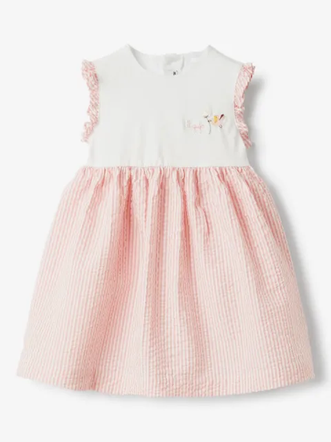 Il Gufo Kleid mit Logo-Stickerei
