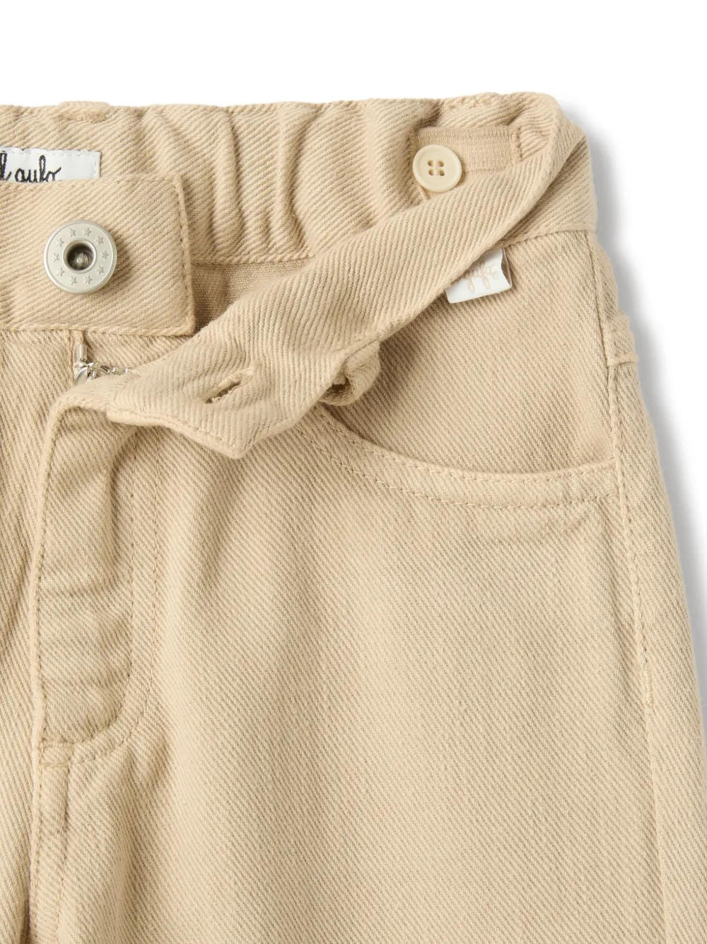 Il Gufo Straight broek Beige