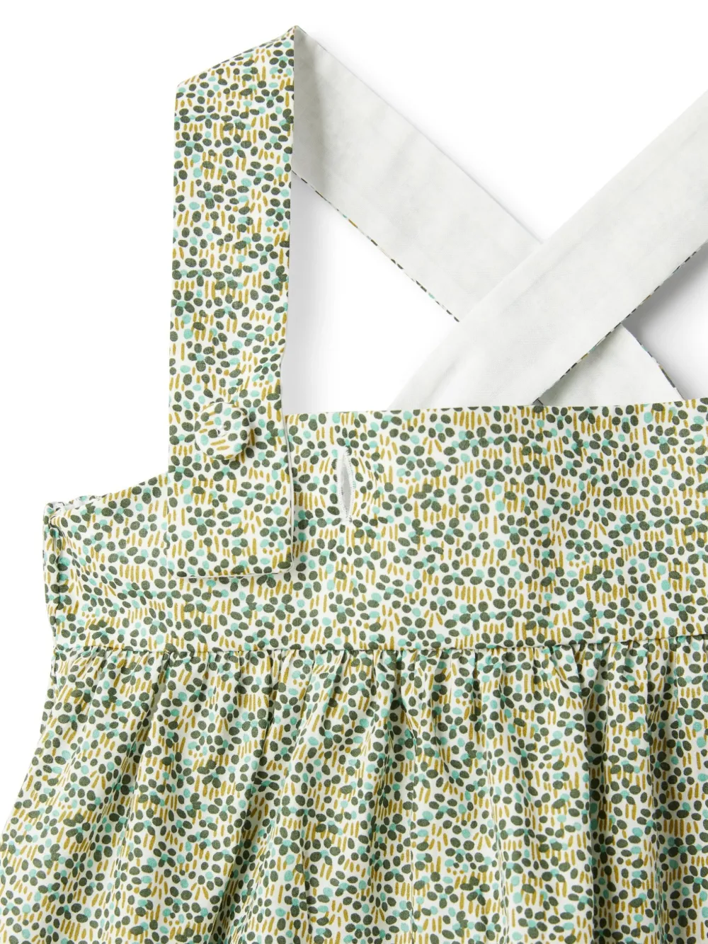Shop Il Gufo Floral-print Top In Green