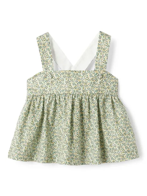Il Gufo floral-print top