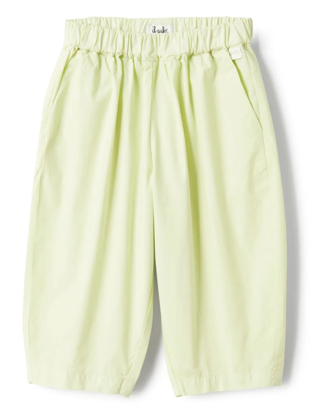 Il Gufo Broek met elastische taille Groen