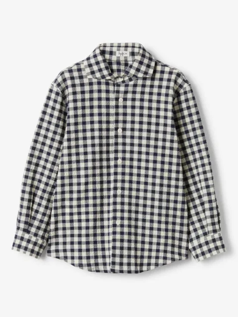 Il Gufo camisa con cuadros estampados