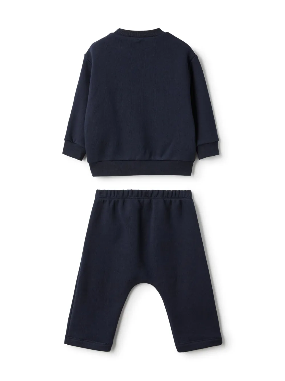 Il Gufo Broek met hondenpatroon - Blauw