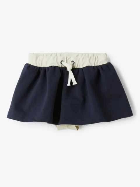 Il Gufo contrasting waist skirt 
