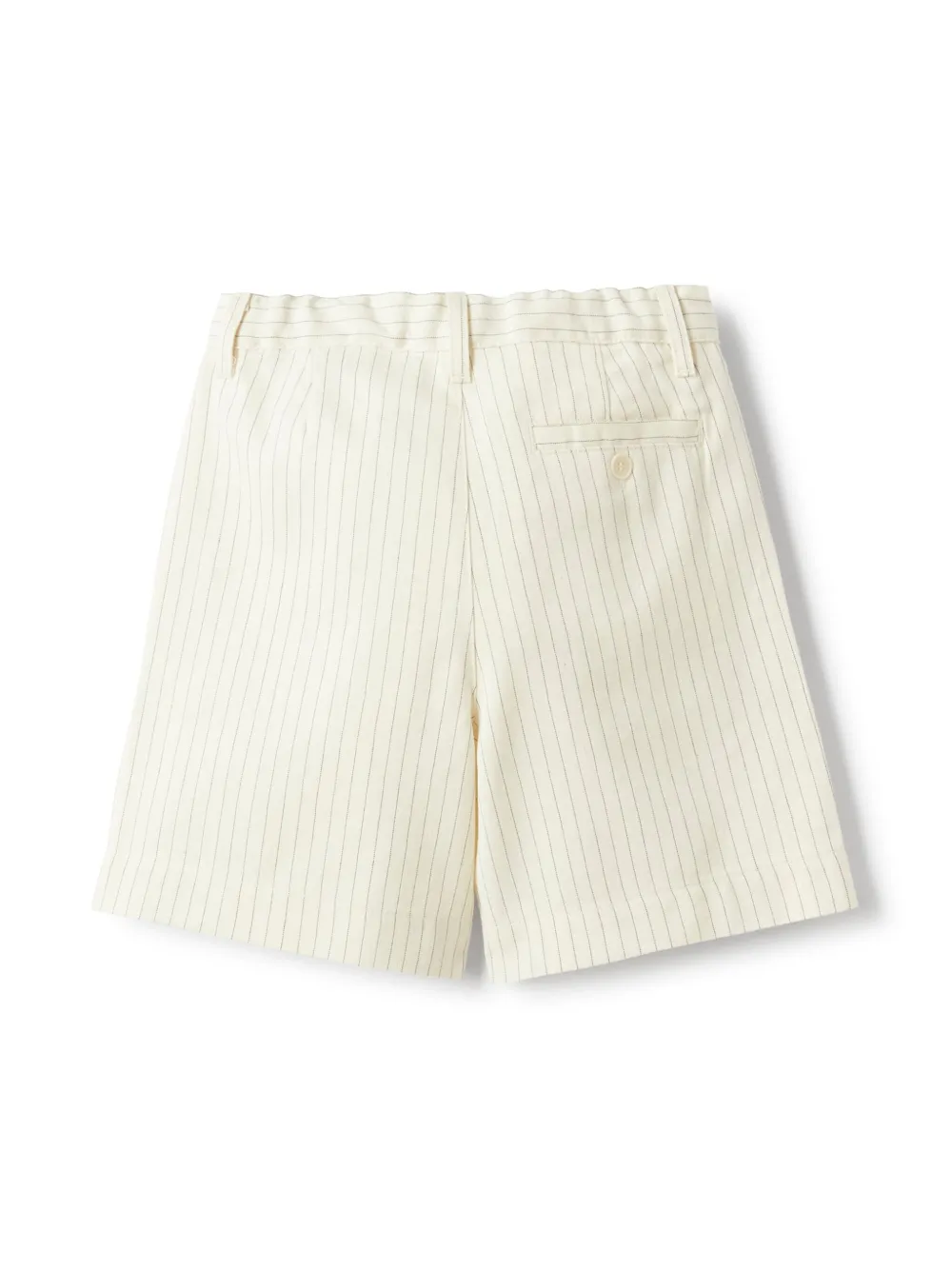 Il Gufo Gestreepte shorts - Wit