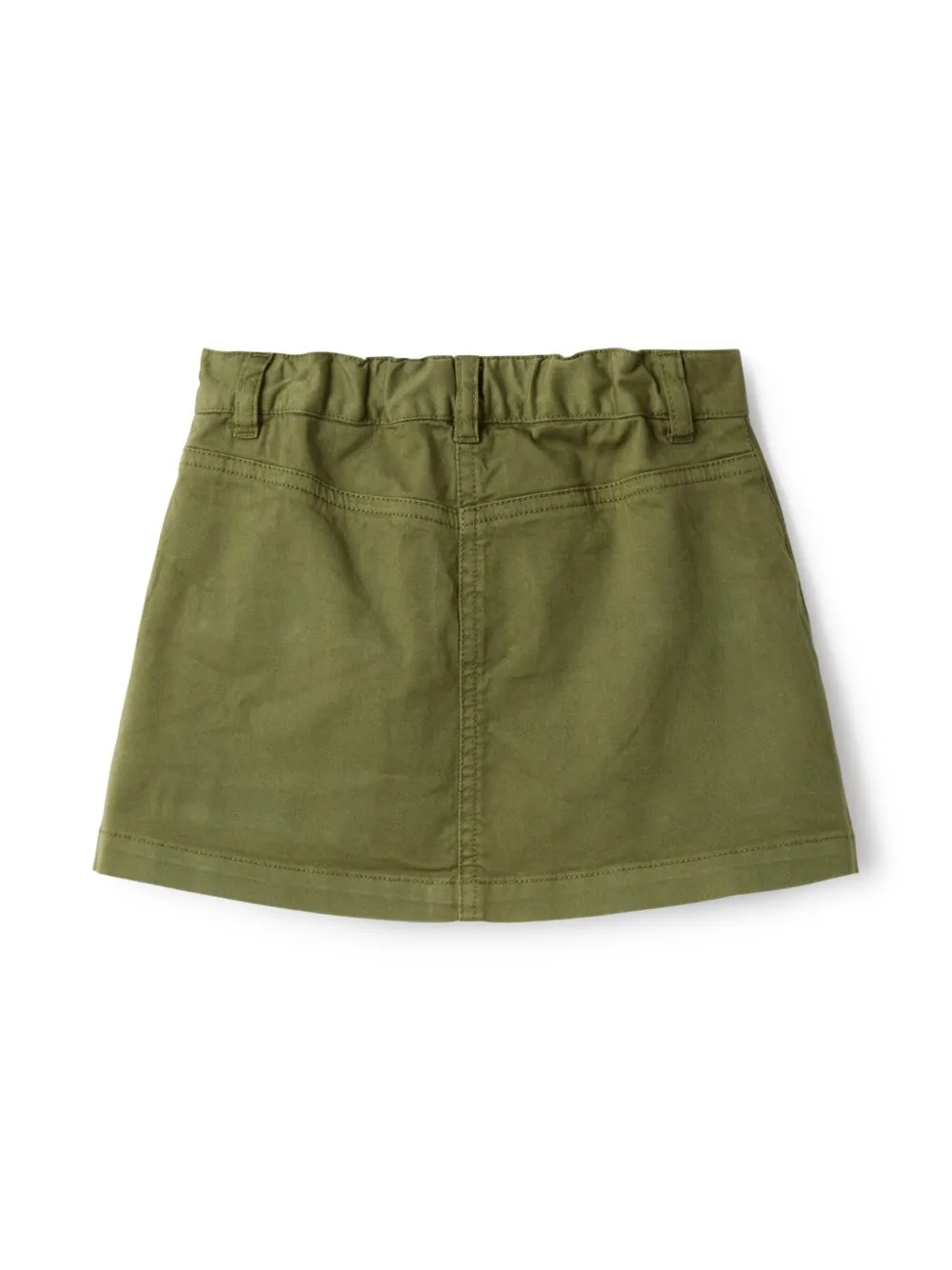 Il Gufo Rok met elastische tailleband - Groen