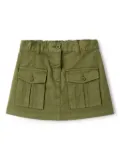 Il Gufo elasticated waistband skirt - Green