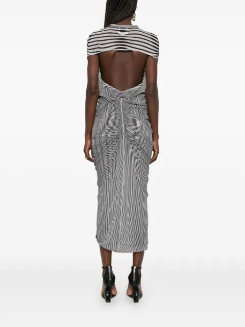 Jean Paul Gaultier The Long Draped Body Morphing maxi dress RO357T5780100 - 3