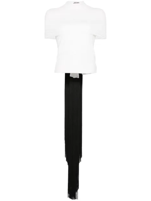 Jean Paul Gaultier jersey double-layer top