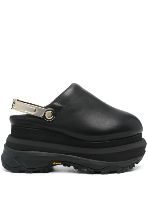 sacai mules Sabot Wedge