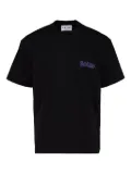 SOLID HOMME graphic-print T-shirt - Black