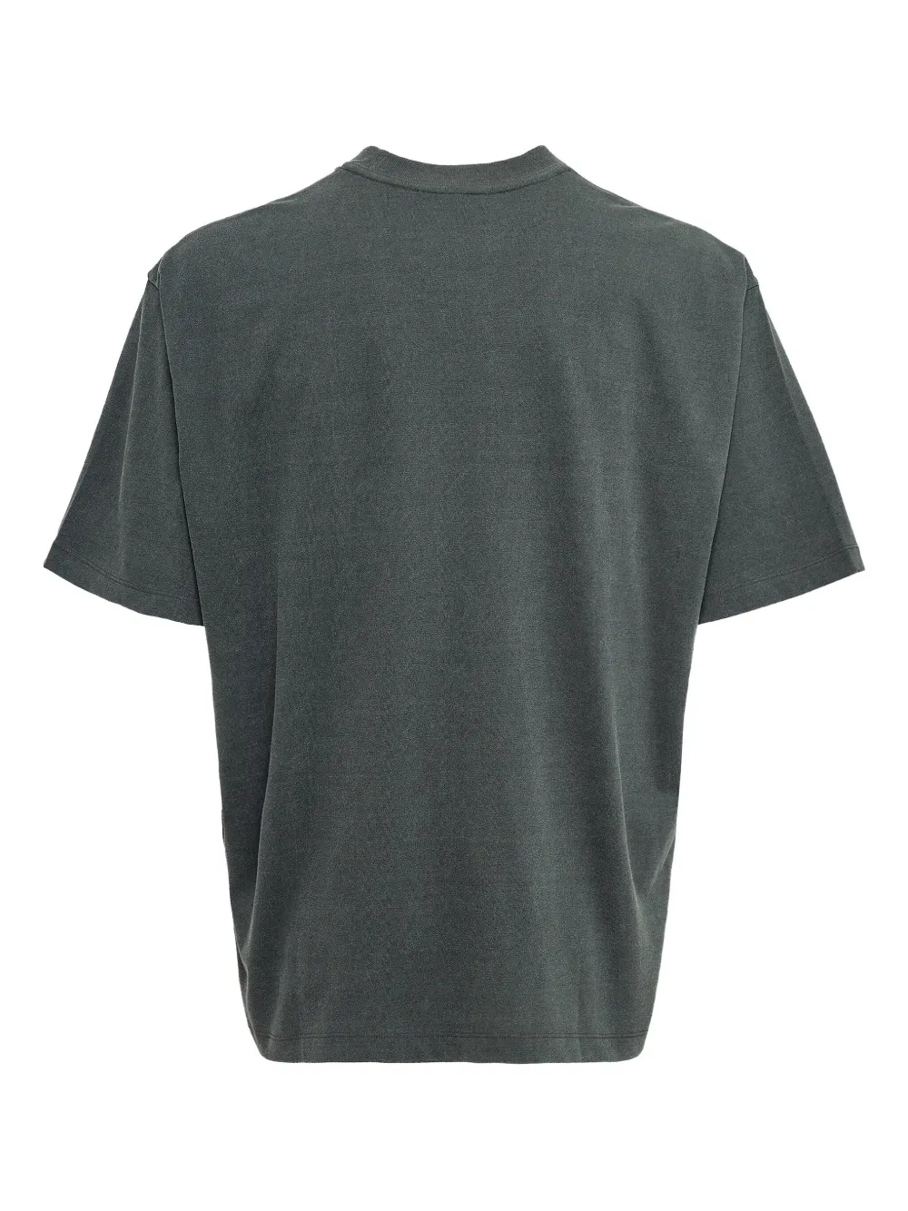 SOLID HOMME T-shirt met fruitprint - Grijs