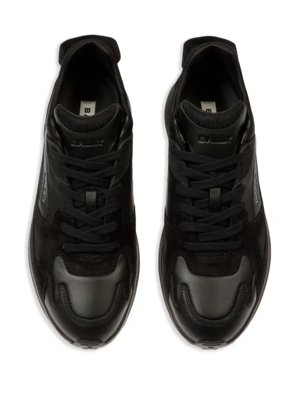 BALLY｜SNEAKERS (MSK0D5VT049I9R7/6309516-I9R7)) Bally Striped Leather Low-Top Sneakers | Saks Fifth Avenue