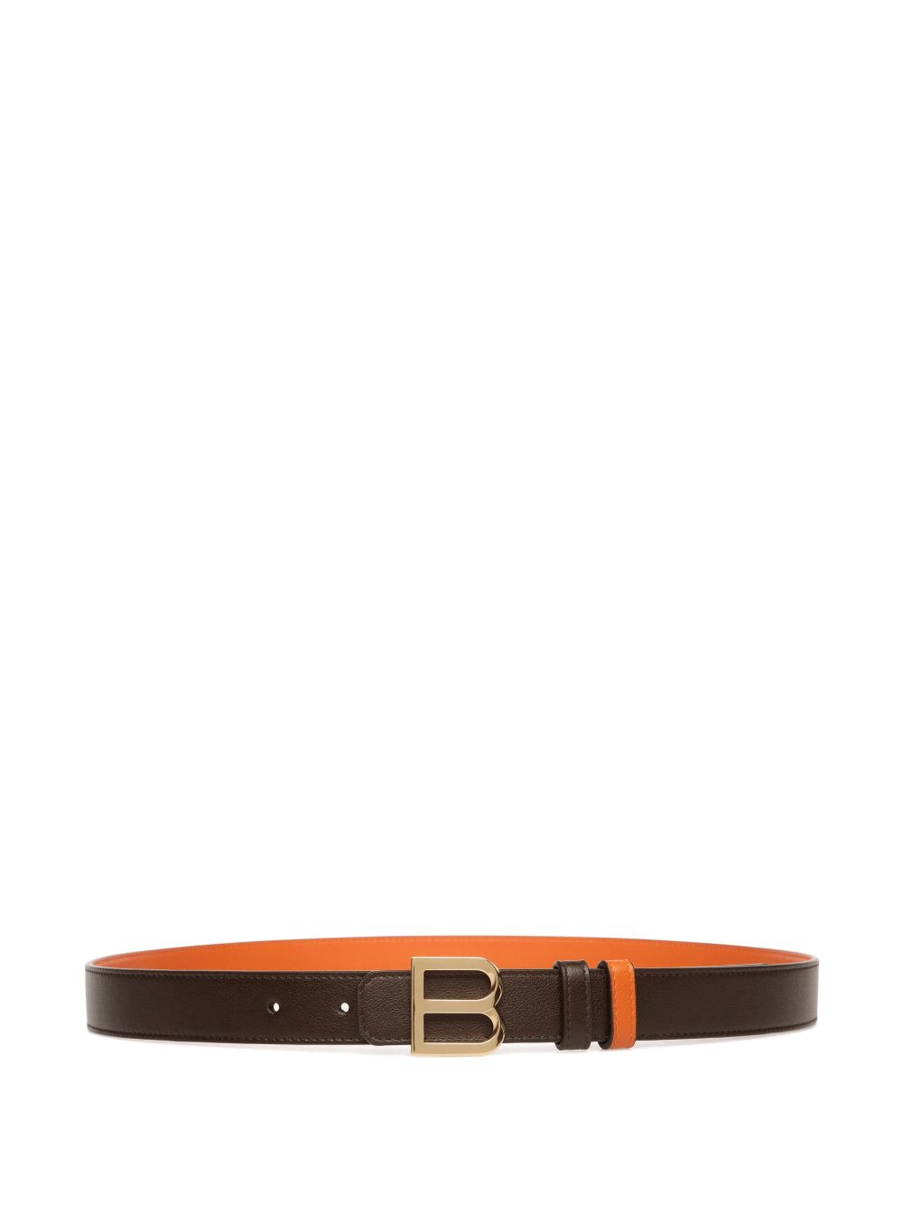 Bally B Twist reversible belt - Brown