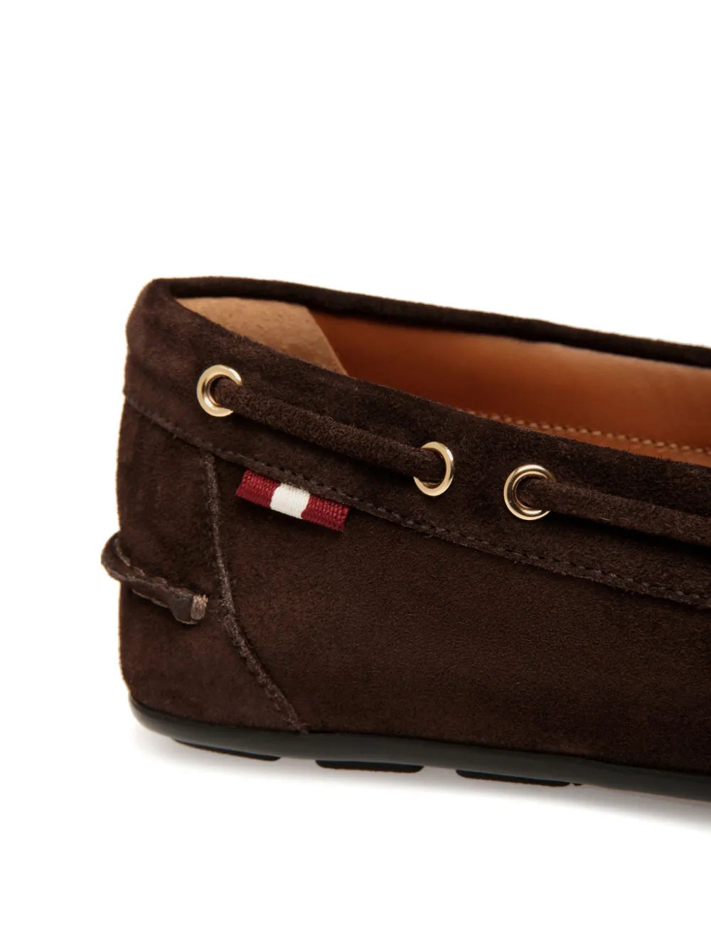 Bally suede loafers Brown