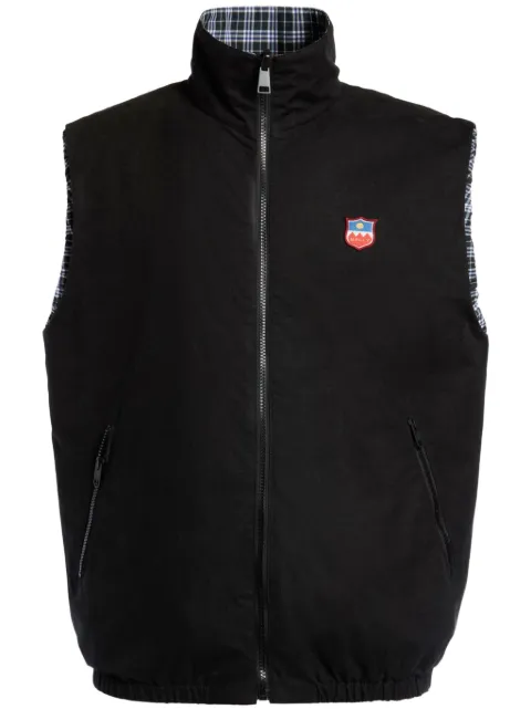 Bally reversible cotton-blend gilet