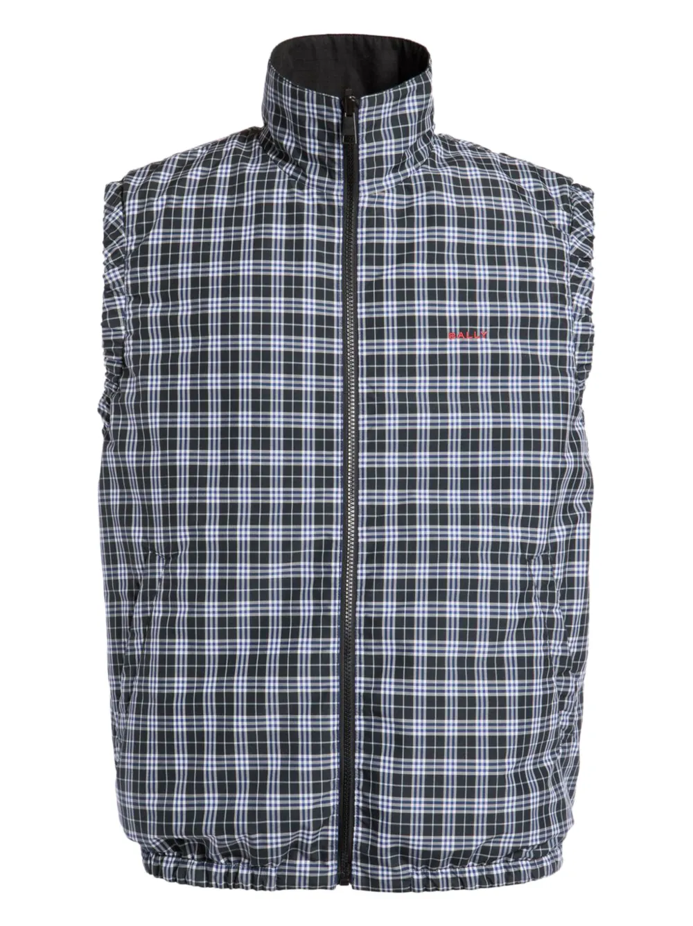 Bally Omkeerbaar gilet van katoenen blend Zwart