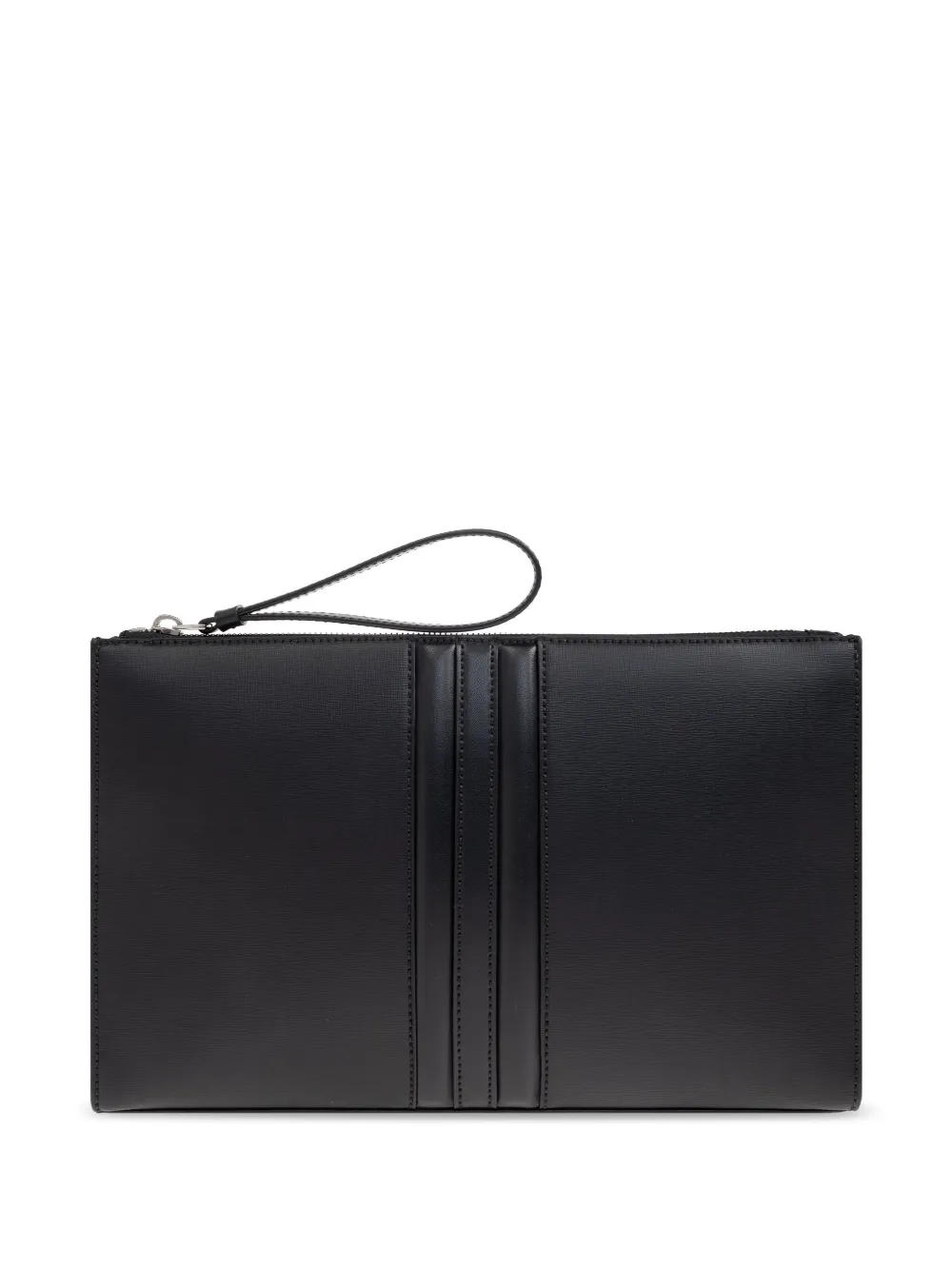 Bally Clutch in pelle con design a inserti | nero | Image 1