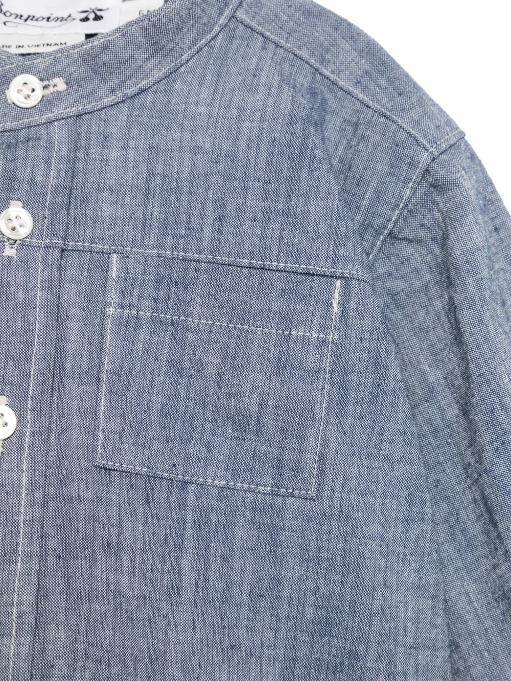 Bonpoint Eustace shirt Blauw