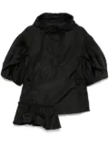 Simone Rocha ruffled top - Black
