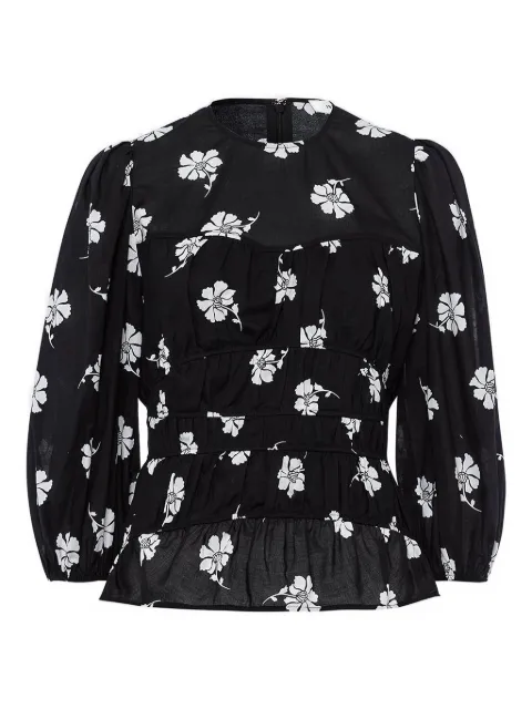  IVY OAK floral-print blouse