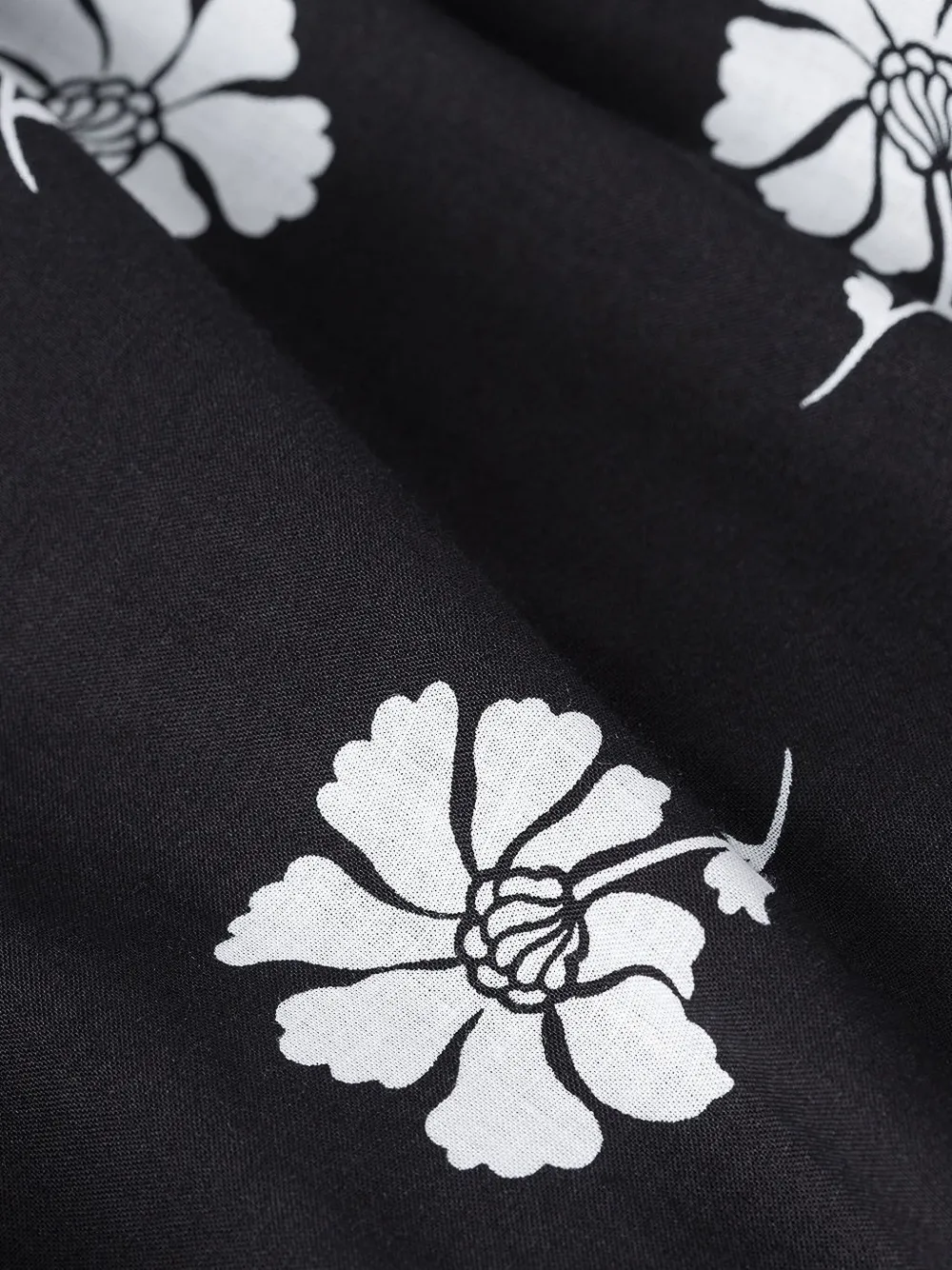 IVY OAK Shirt met bloemenprint Zwart
