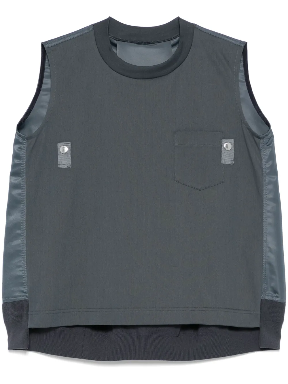 panelled tank top