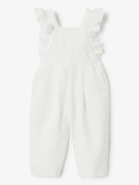 Il Gufo linen dungarees
