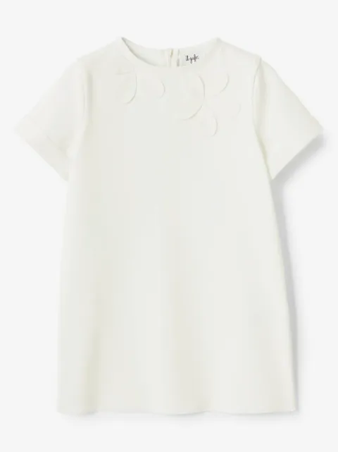 Il Gufo floral-embroidery dress