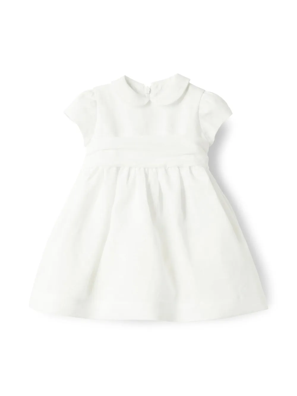 Il Gufo Jurk met strikdetail Wit