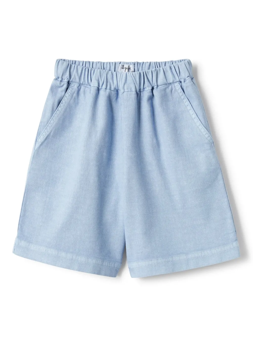 Il Gufo Shorts met trekkoord Blauw