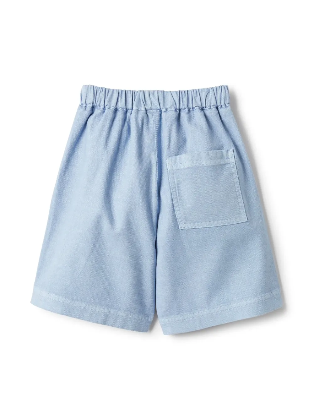 Il Gufo Shorts met trekkoord - Blauw