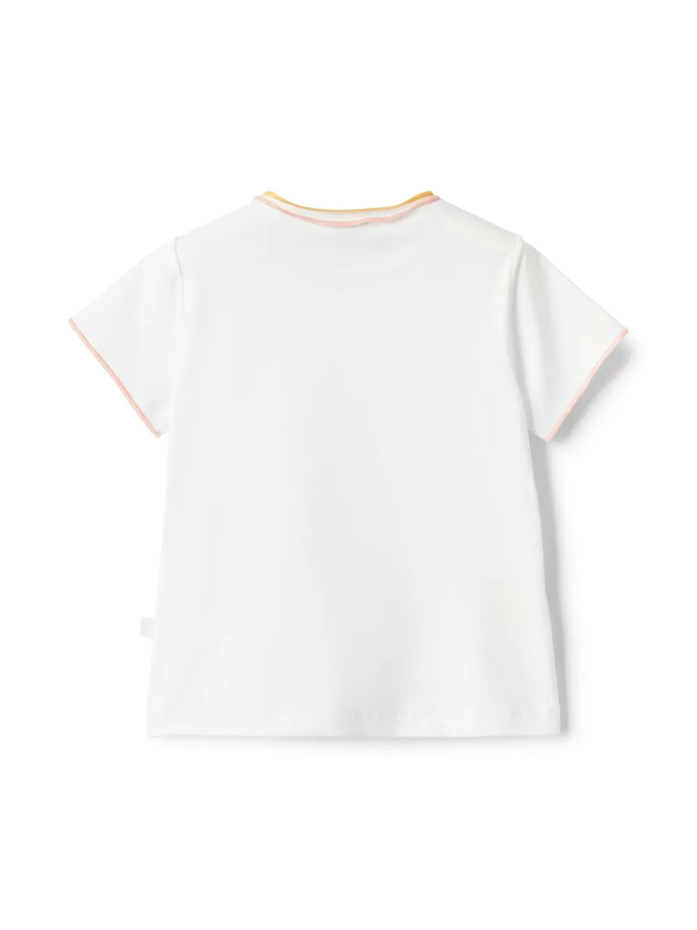 Il Gufo contrasting-trim T-shirt - Wit