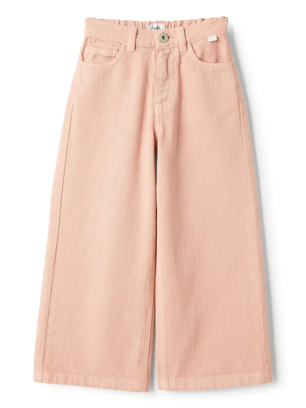 Il Gufo Jeans met knoopsluiting Roze