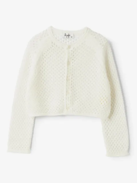 Il Gufo open-knit cardigan