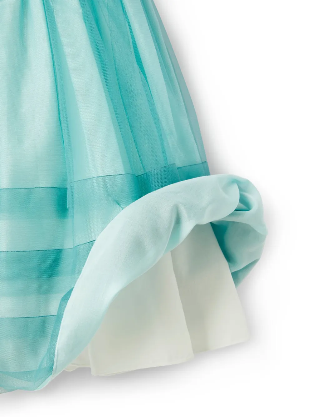 Il Gufo Geplooide mini-jurk Blauw