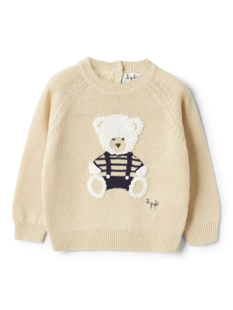 Il Gufo embroidered-motif sweater 