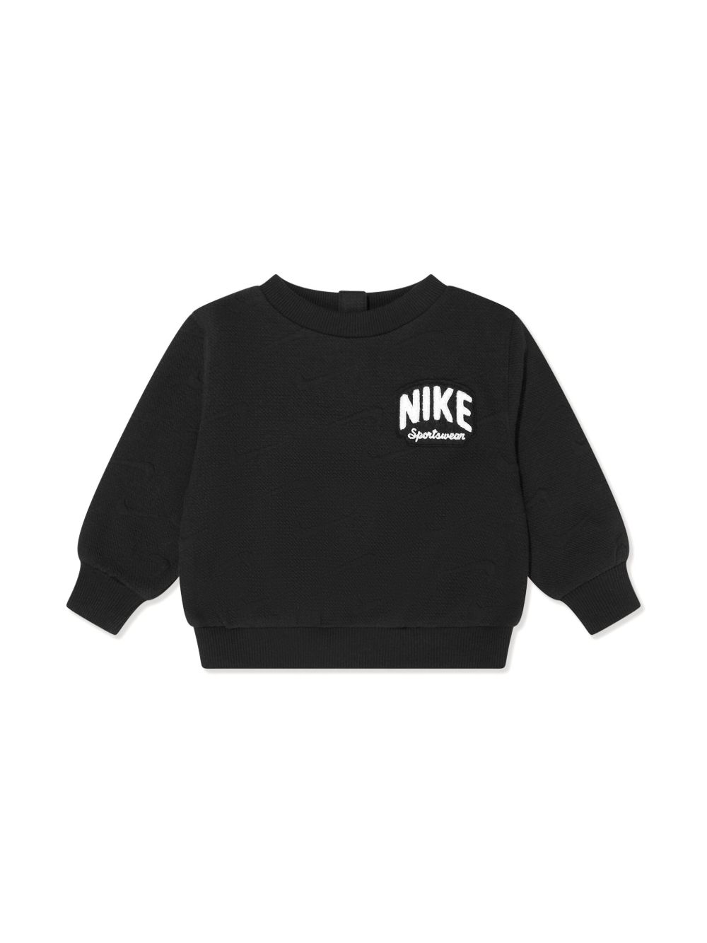 Nike Kids Trainingspak met logoprint - Zwart