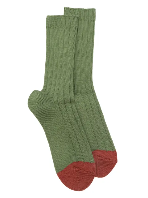 Homme Plissé Issey Miyake two-tone socks 