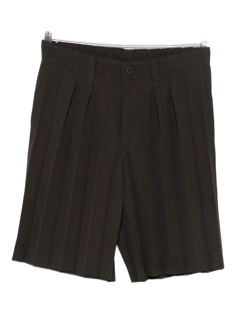 Homme Plissé Issey Miyake pleated shorts - Marrone