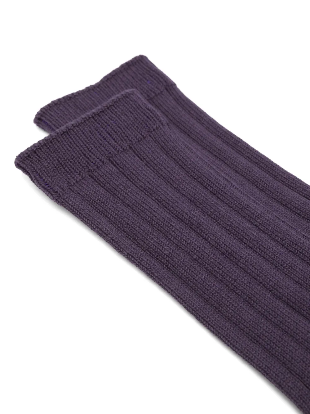 Homme Plissé Issey Miyake Tweekleurige sokken Paars