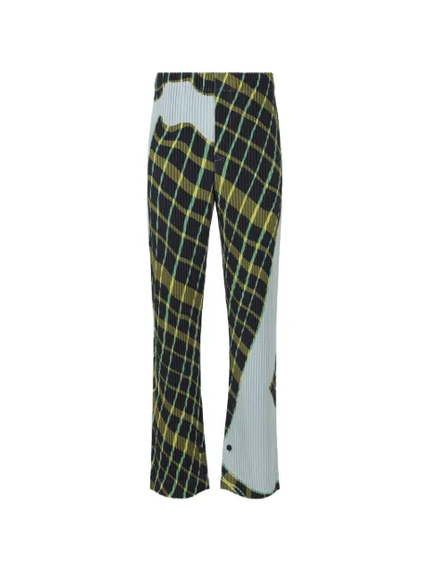 Homme Plissé Issey Miyake pantalones Windswept Plaid