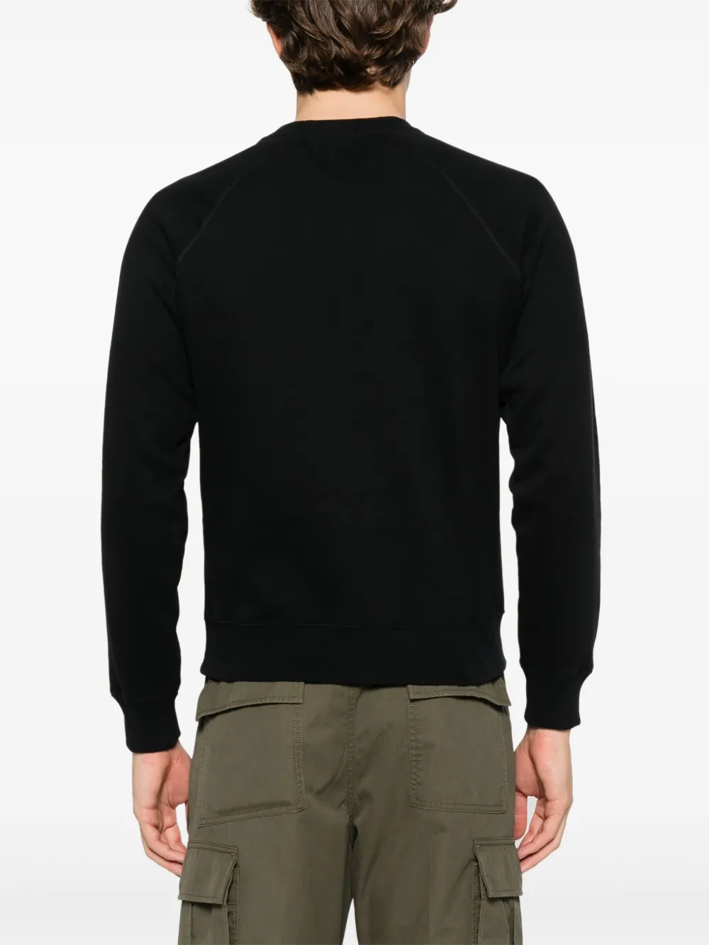 Tom Ford Fleece Sweatshirt In Black