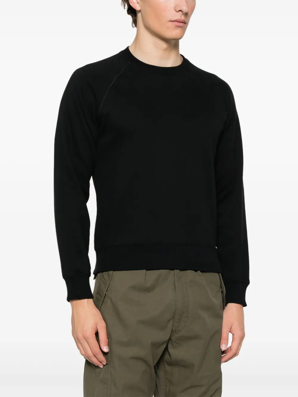 Tom Ford Fleece Sweatshirt In Black