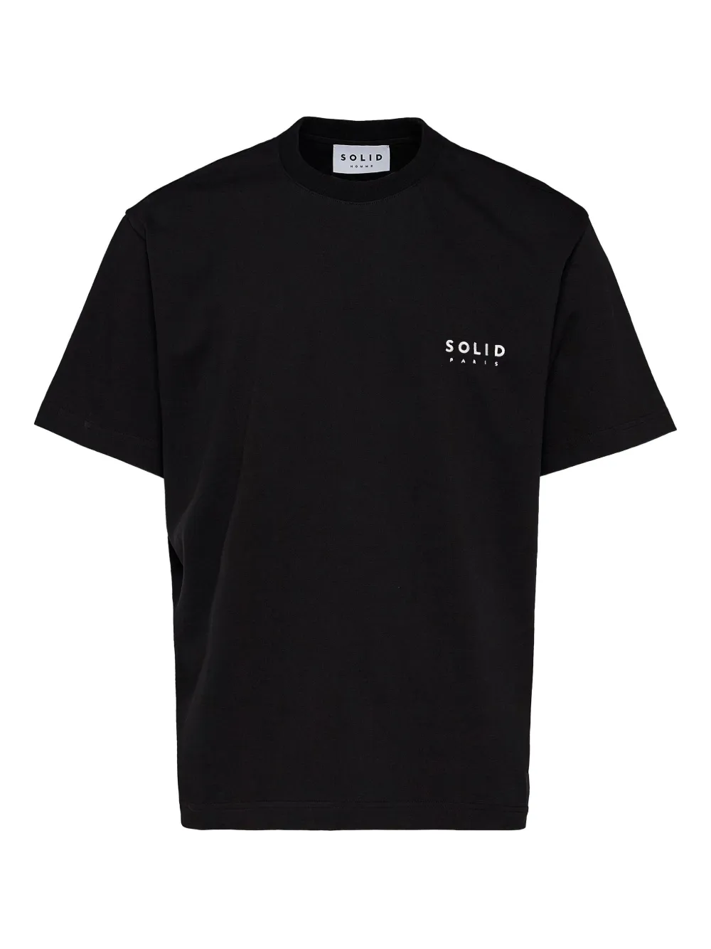 SOLID HOMME logo T-shirt | Black | Image 1
