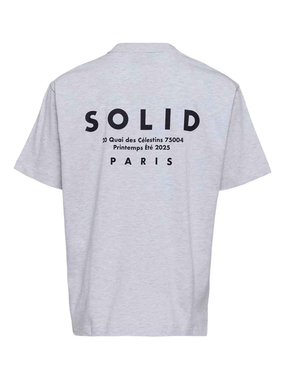 Solid Homme Logo T-shirt In Blue